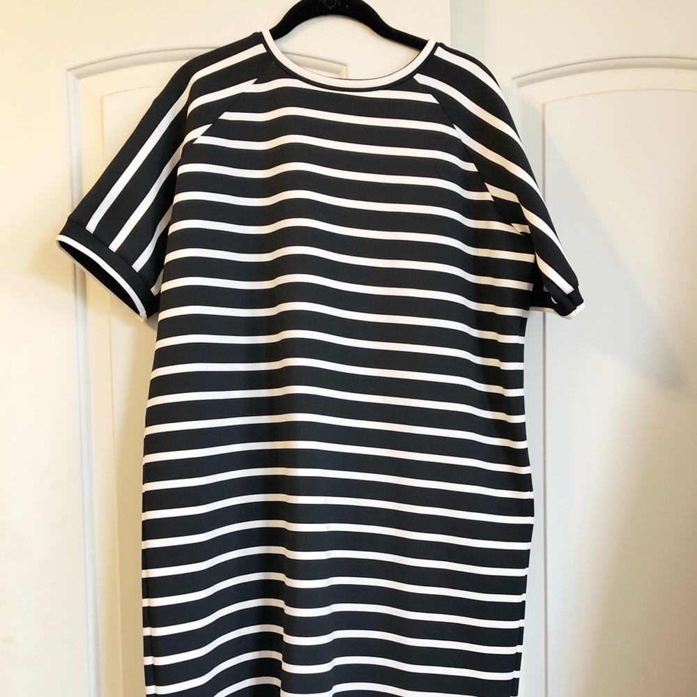 ASOS Curve/Plus Size striped dress. Never worn!
